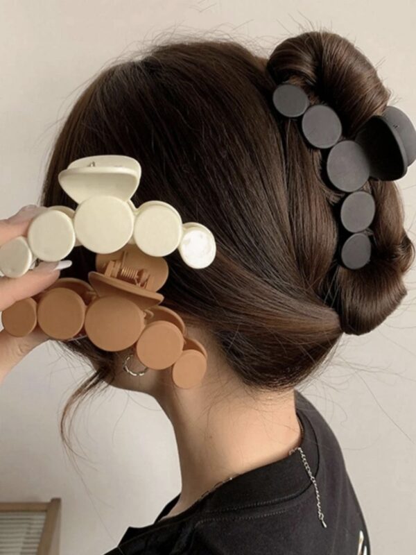 Presilha Cabelo Esferas (Opções de Cores)