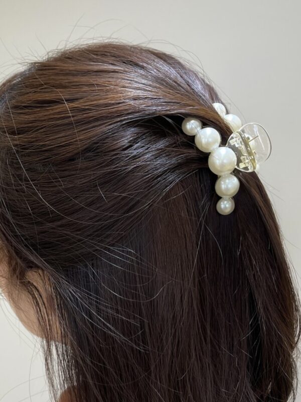 Presilha Cabelo 5 Pérolas (Opções de Tamanho) - Imagem 3