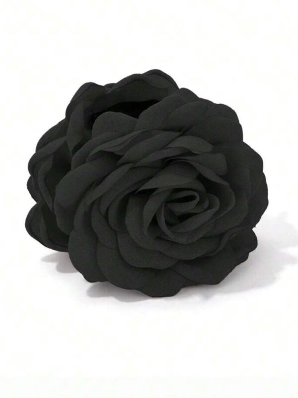 Presilha Flor Preta G