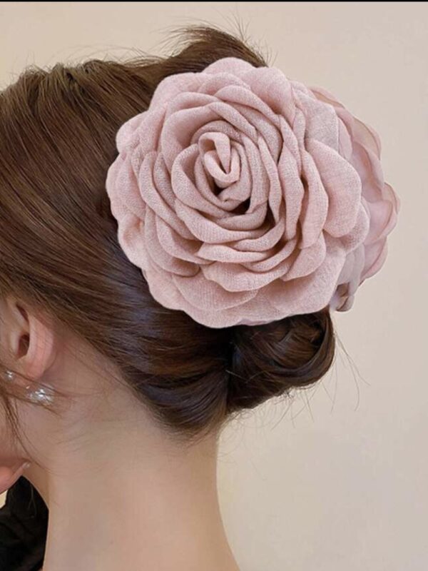 Presilha Flor Rosa G